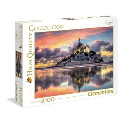 Le magnifique mont saint-michel - puzzle 1000 pièces - cle39367.1  Clementoni    922000
